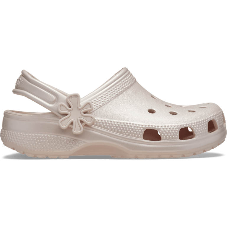 スマイル② Toddler Classic Pearl Shine Clog - Crocs
