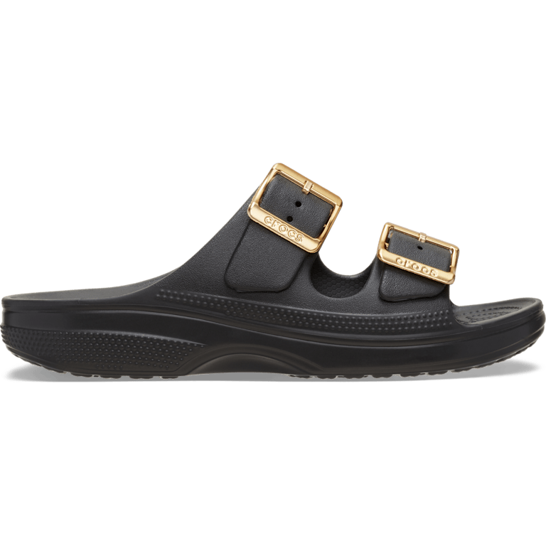 Women's Metallic Buckle Saturday Sandal - Crocs