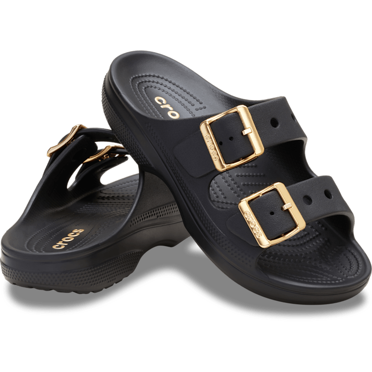 Women's Metallic Buckle Saturday Sandal - Crocs