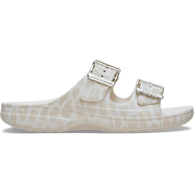 Women's Saturday Metallic Buckle Animal Sandal - Crocs