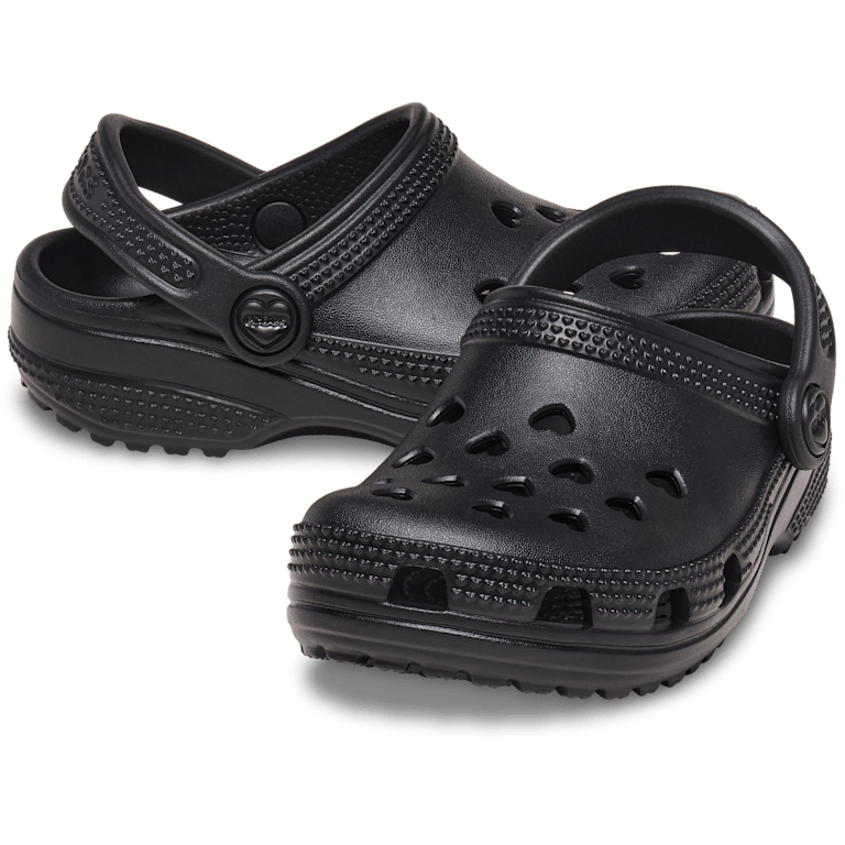 Toddler Classic Hearts Cut Out Clog - Crocs