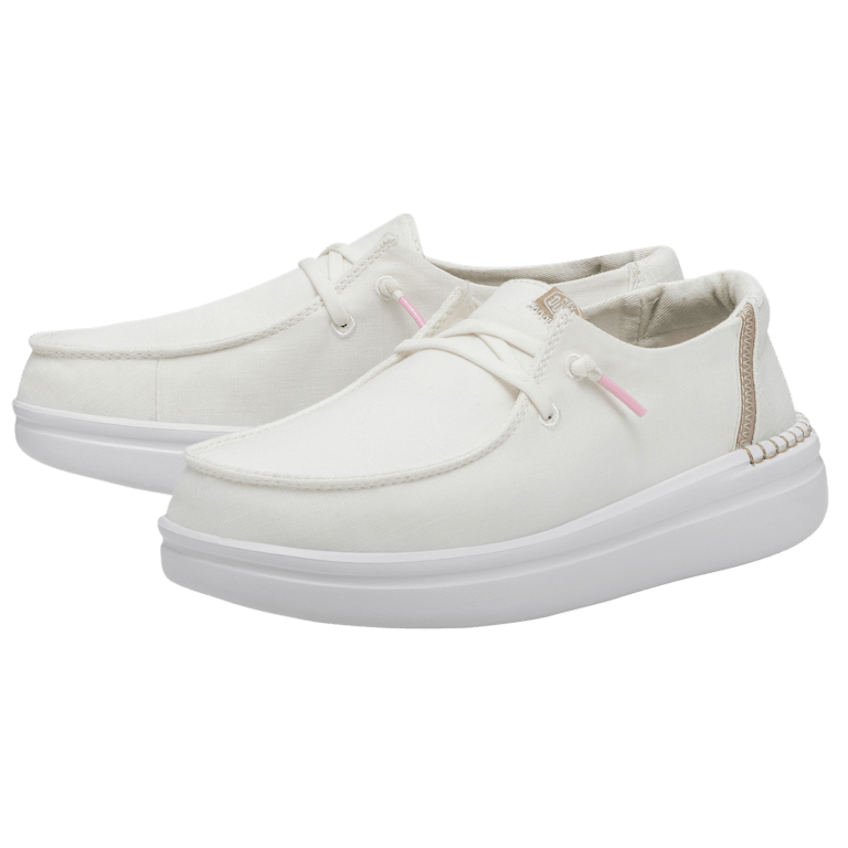 White Hey Dude Wendy Womens Wendy Hey2O Mesh White – HEYDUDE Shoes