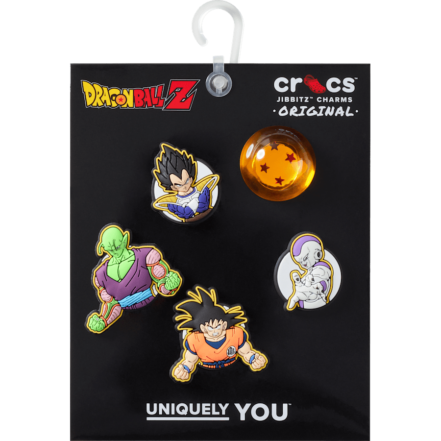 ドラゴンボール限定 サイヤ人クロックス アクセサリー付き ドラゴンボール Z 5パック - Crocs