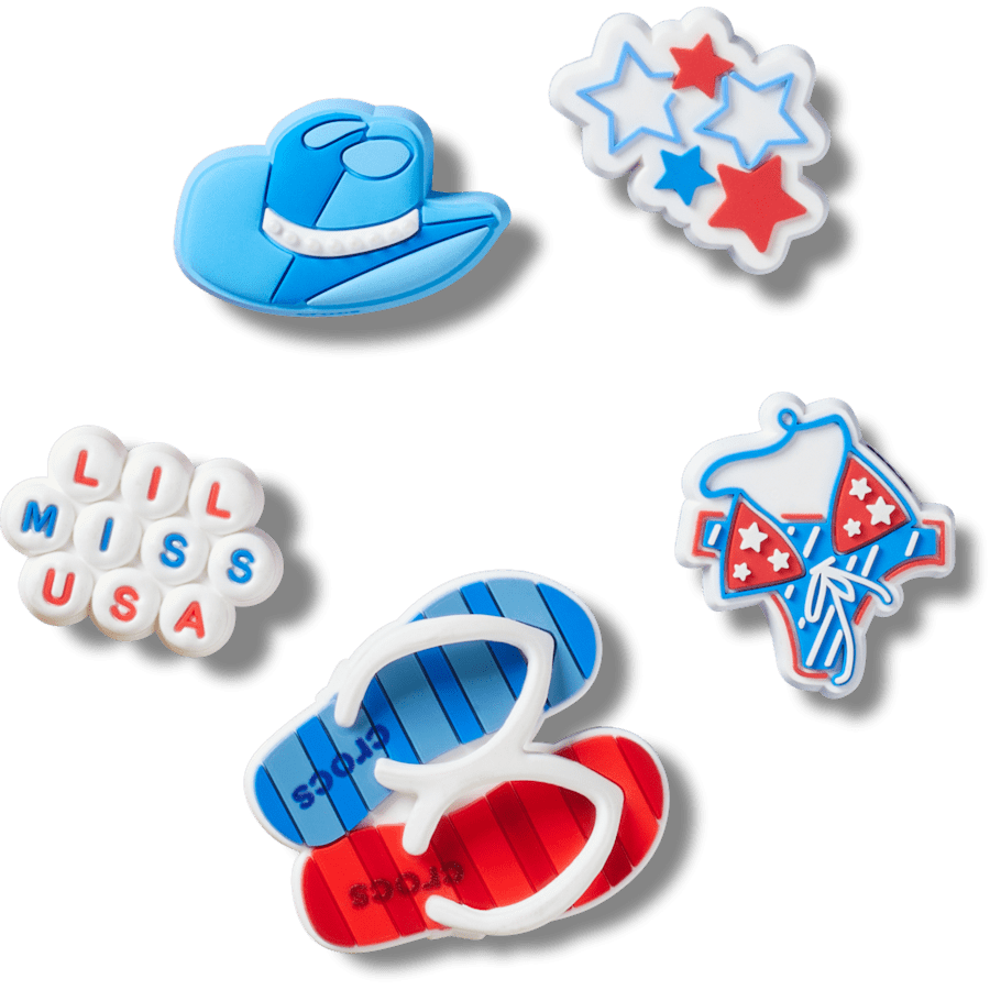 4th of July USA 5 Pack - Crocs