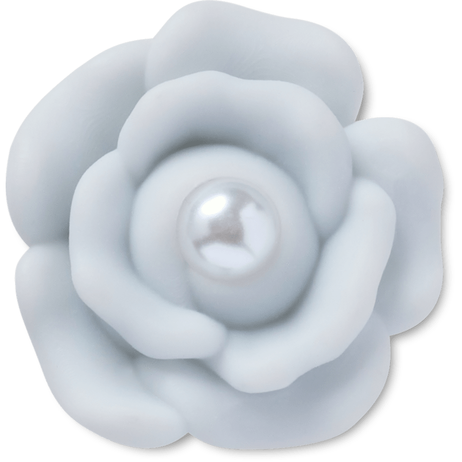 Purple Flower With SMT Pearl - Crocs