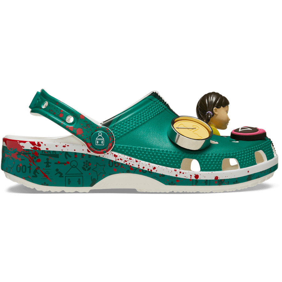 クロックス　スクイッドゲーム イカゲーム　サボサンダル 456 Squid Game Classic Clog - Crocs