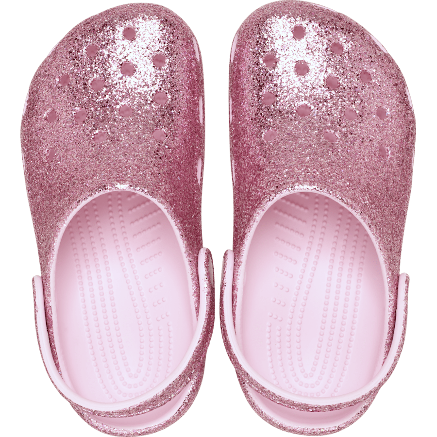 yui購入ページ Toddler Classic Chunky Glitter Clog - Crocs