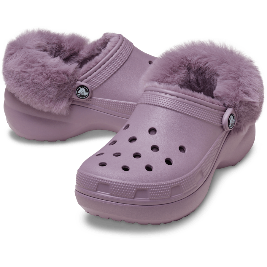 クラシック プラットフォーム ファズ ラインド クロッグ - Crocs