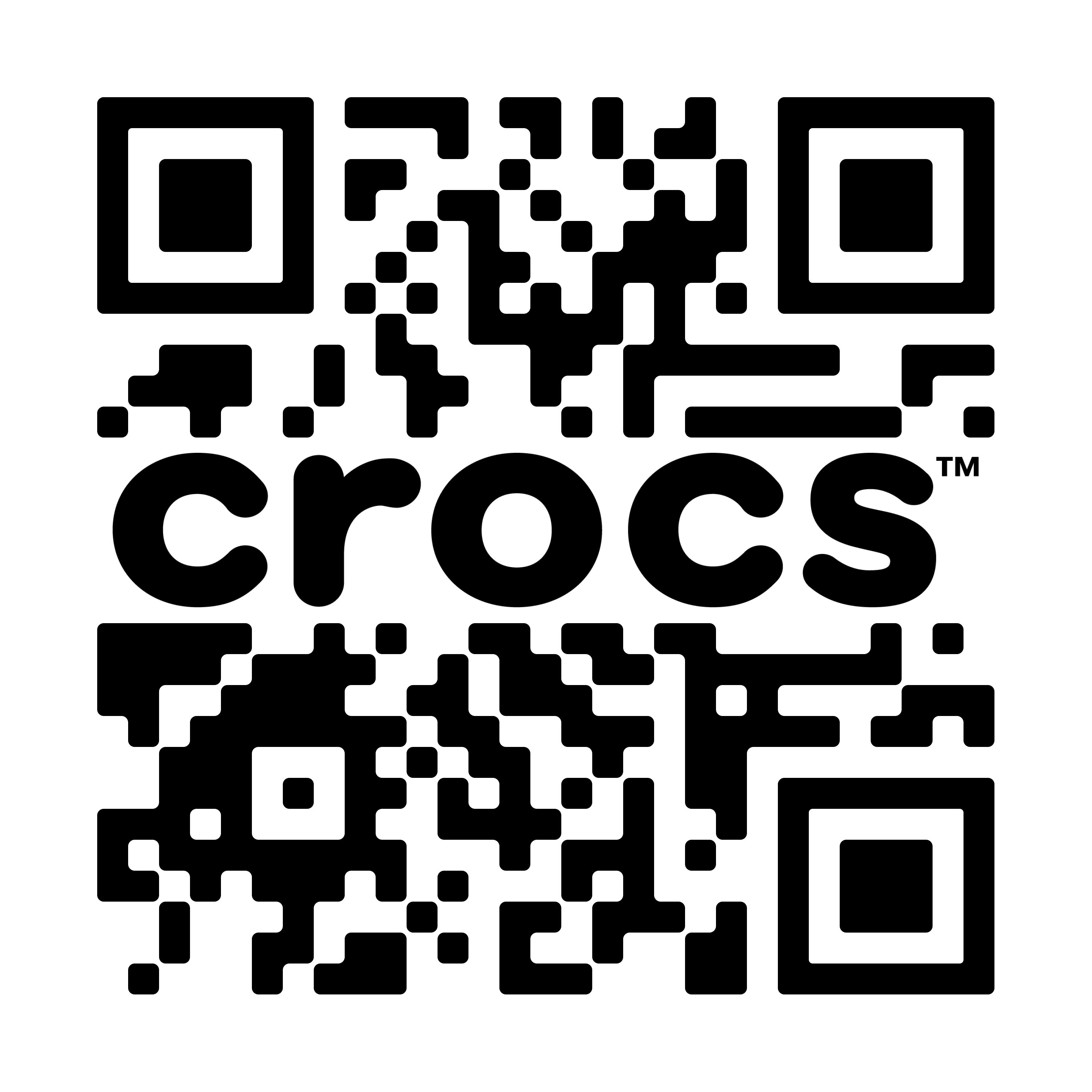 Crocs App QR Code.