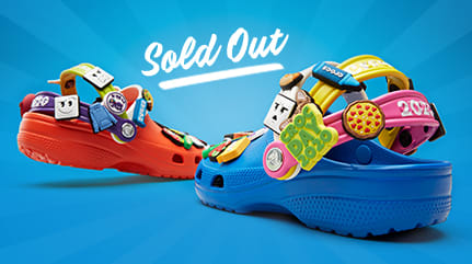 Sold out, Pizzaslime classic clog with jibbitz.