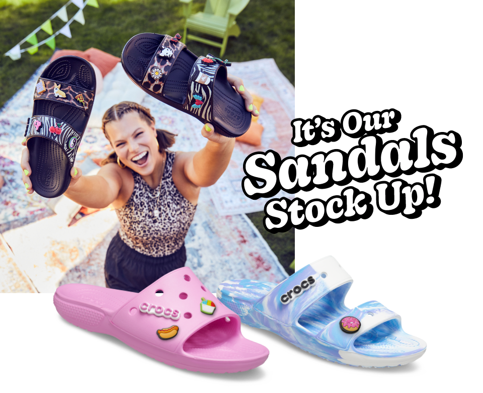 It's Our Sandals Stock Up