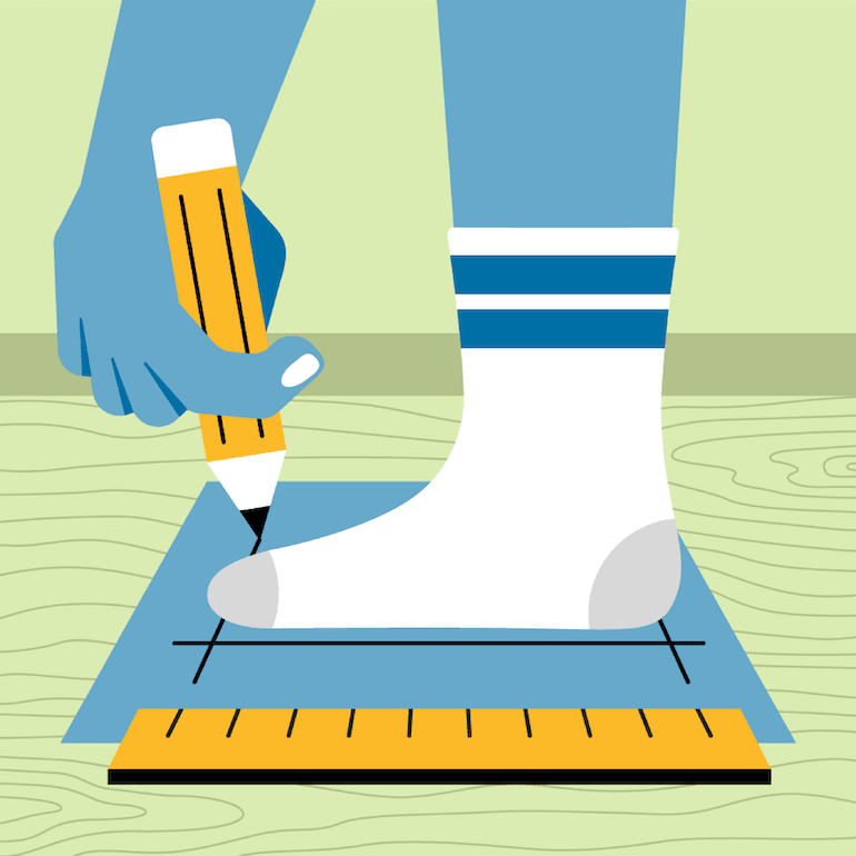 How to Measure Your Foot to Find the Right Shoe Size.