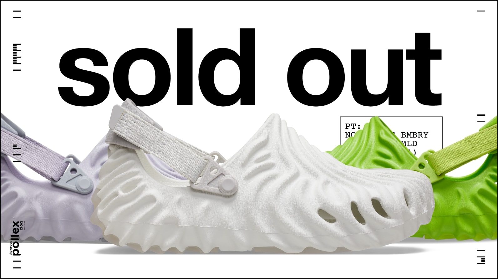 Salehe X Crocs. Sold Out