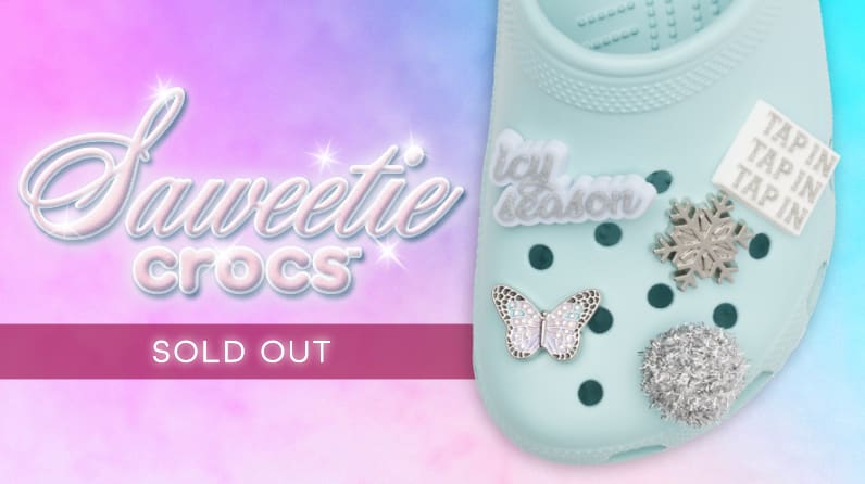 Saweetie X Crocs. Sold Out