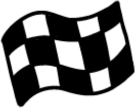 Checkered Flag pop-art.