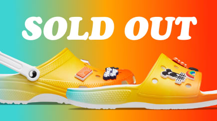 Orange crocs journeys hot sale