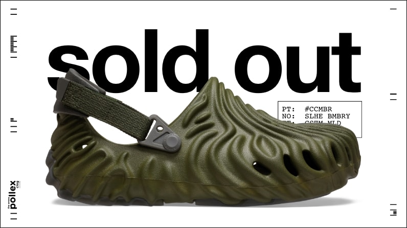 Salehe Bembury x Crocs Sold Out.