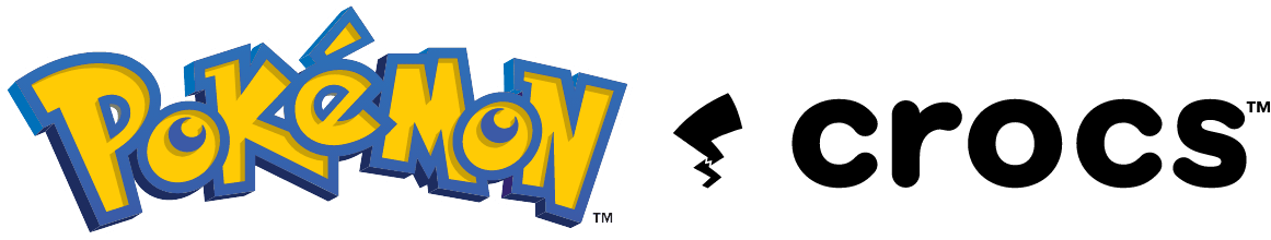 Pokemon x Crocs logo