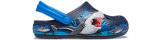 Kids’ Crocs Fun Lab Shark Lights Clog