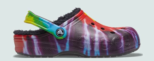 Classic Lined Tie Dye Clog