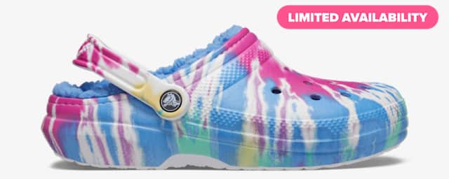 Classic Lined Tie-Dye Clog
