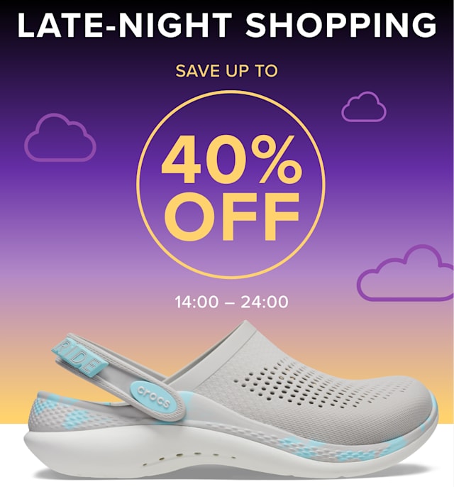 - up to - 40% off