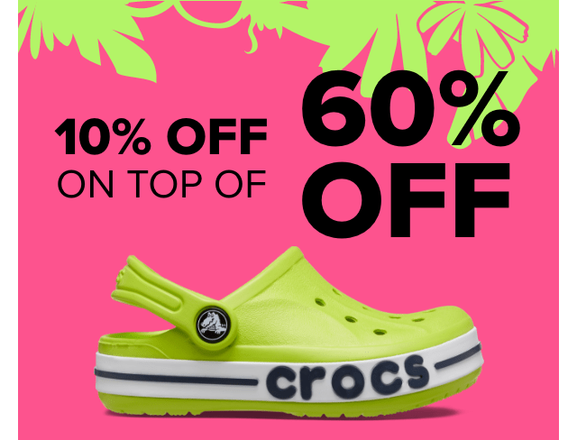 Crocs extra 10 off sale