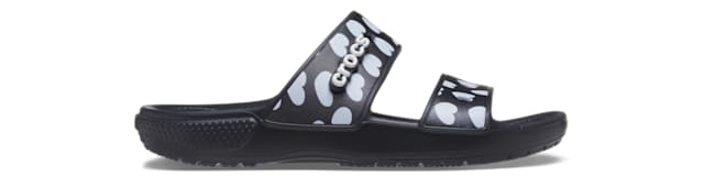 Classic crocs heart print