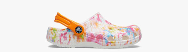 Kids’ Classic Tie-Dye Graphic Clog