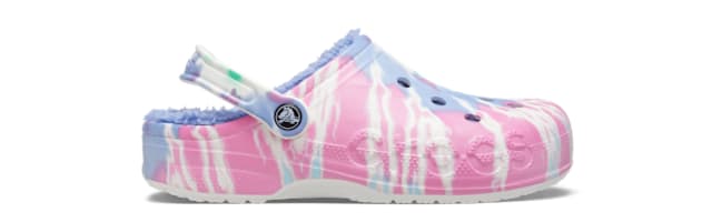 Baya Lined Tie-Dye Graphic Clog