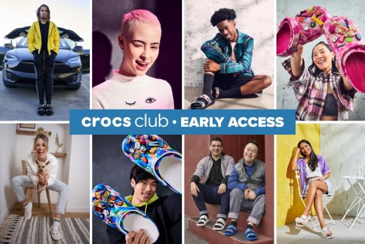 Crocs club discount new arrivals