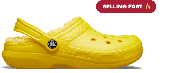 Classic Lined Clog - Lemon