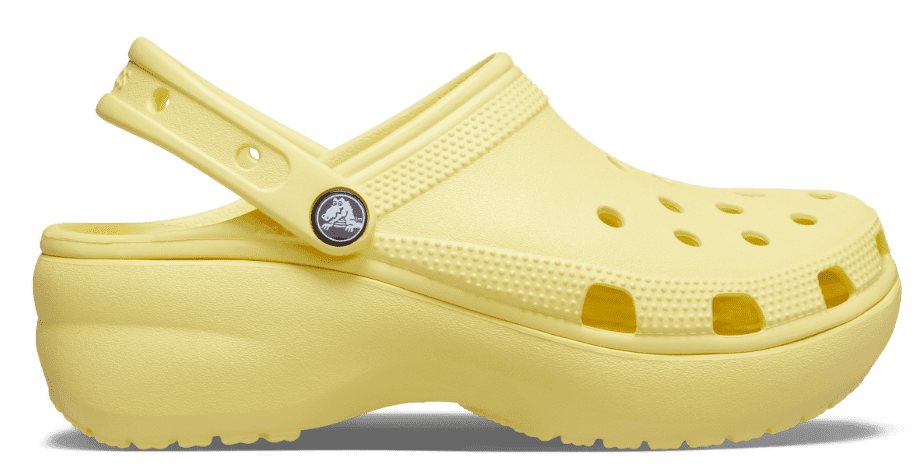 Classic Platform Clog - Banana