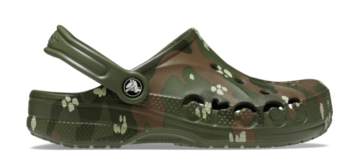 Baya Seasonal Printed Clog - Army Green