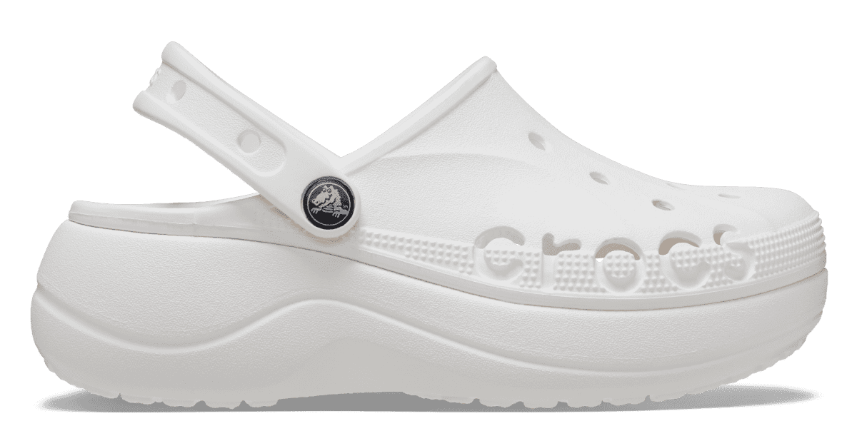 Baya Platform Clog - White