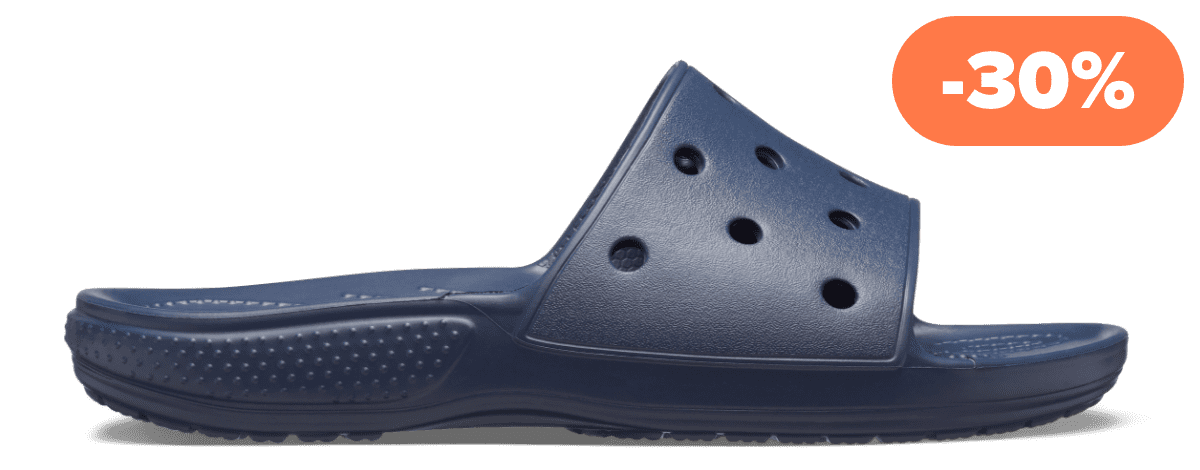 Classic Crocs Slide - Navy