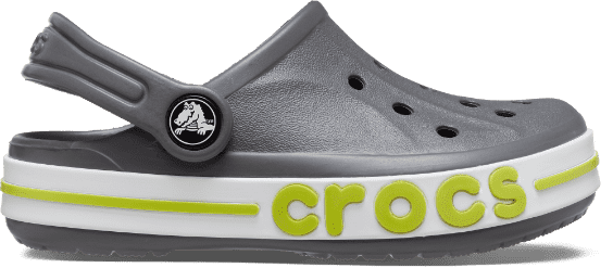 Toddler Bayaband Clog - Slate Grey/Lime Punch