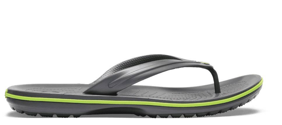 Crocband™ Flip - Graphite / Volt Green