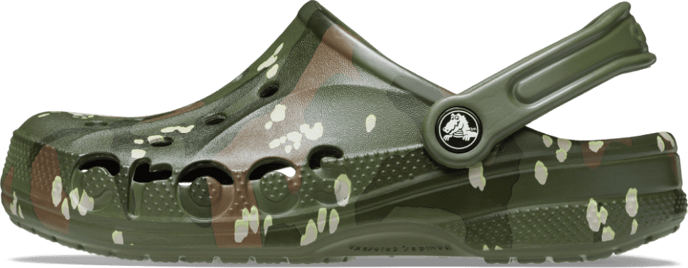 Baya Seasonal Printed Clog - Army Green