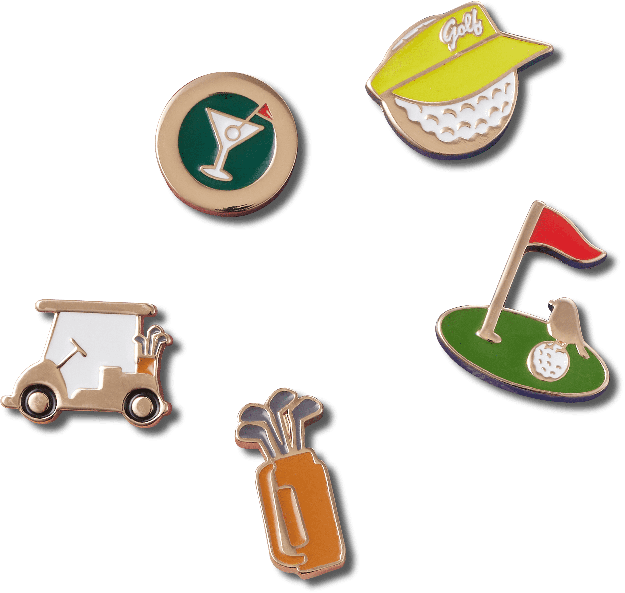 Crocs | Jibbitz | 19th Hole 5 Pack
