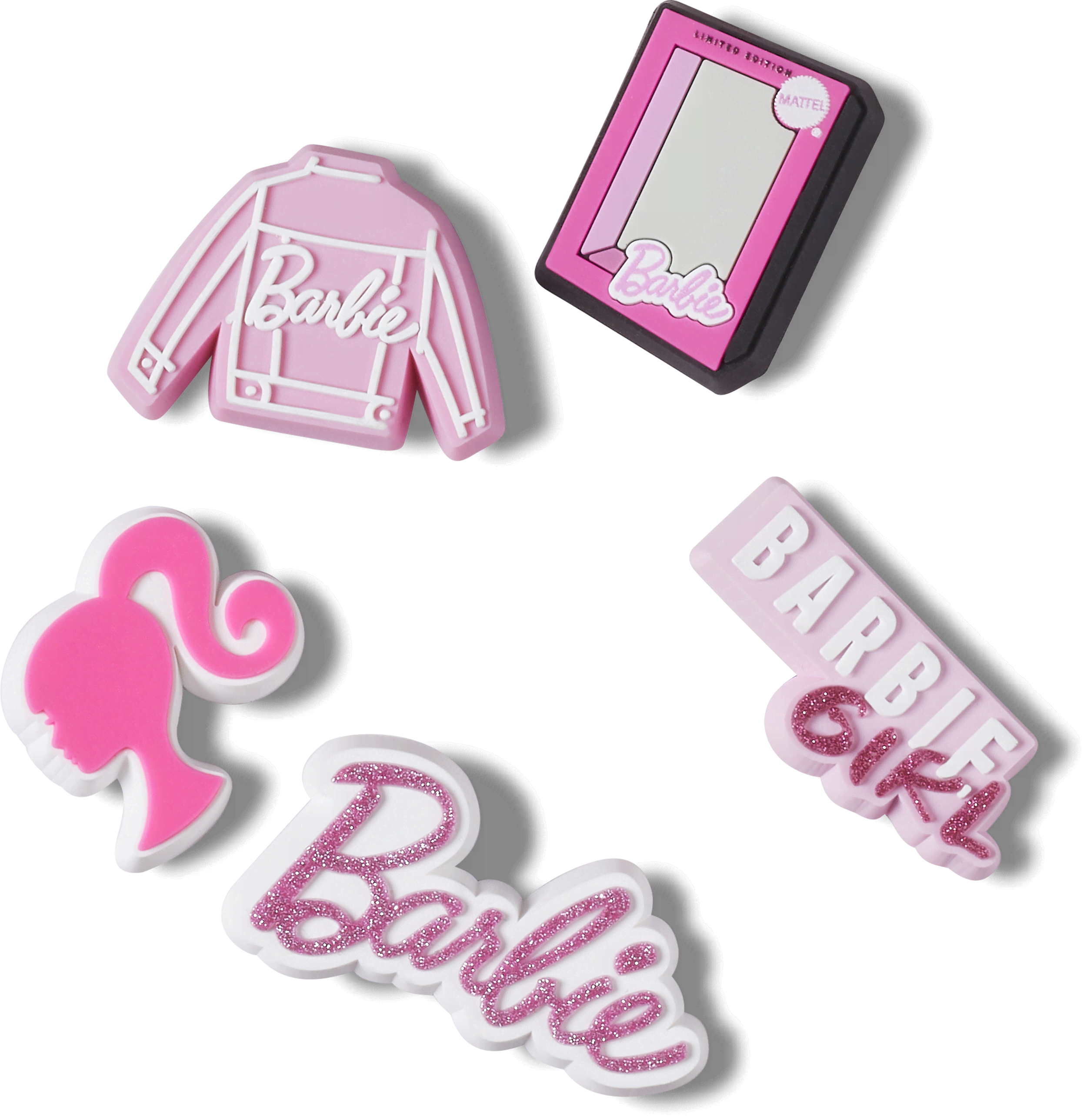 Crocs Unisex Multi | Jibbitz | Barbie 5 Pack