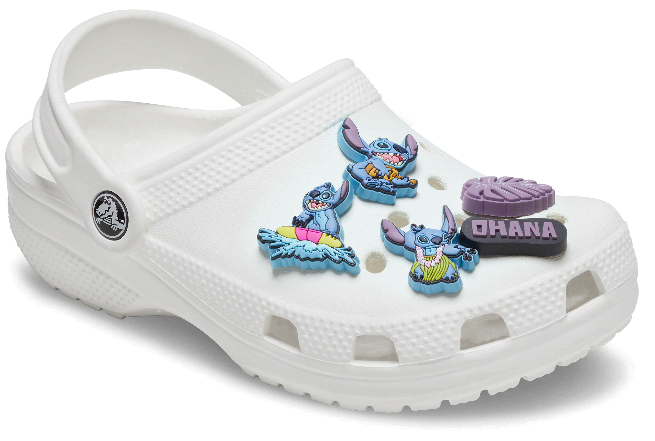 Crocs Unisex Bleu Jibbitz Stitch Tropical (X5) - Image 2