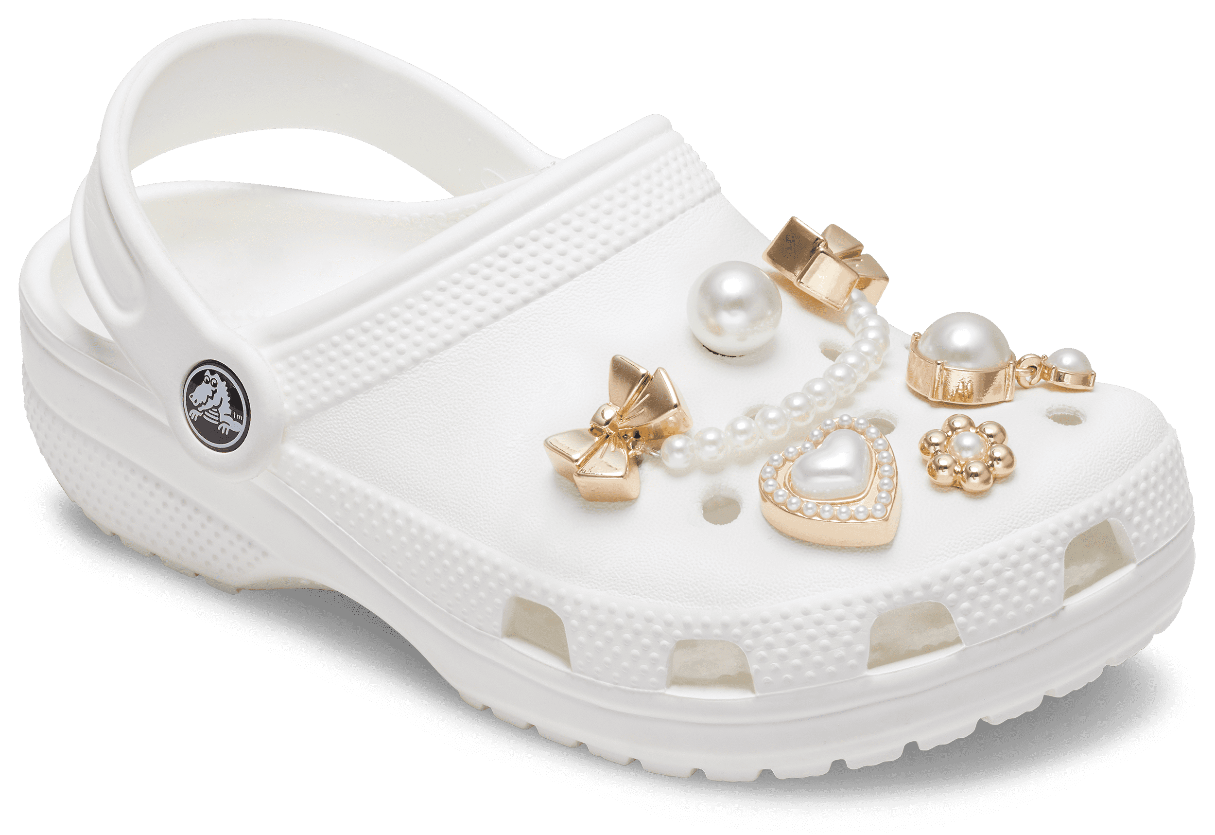 Crocs jibbitz Unisex Collectables - Gold - One Size - Rubber