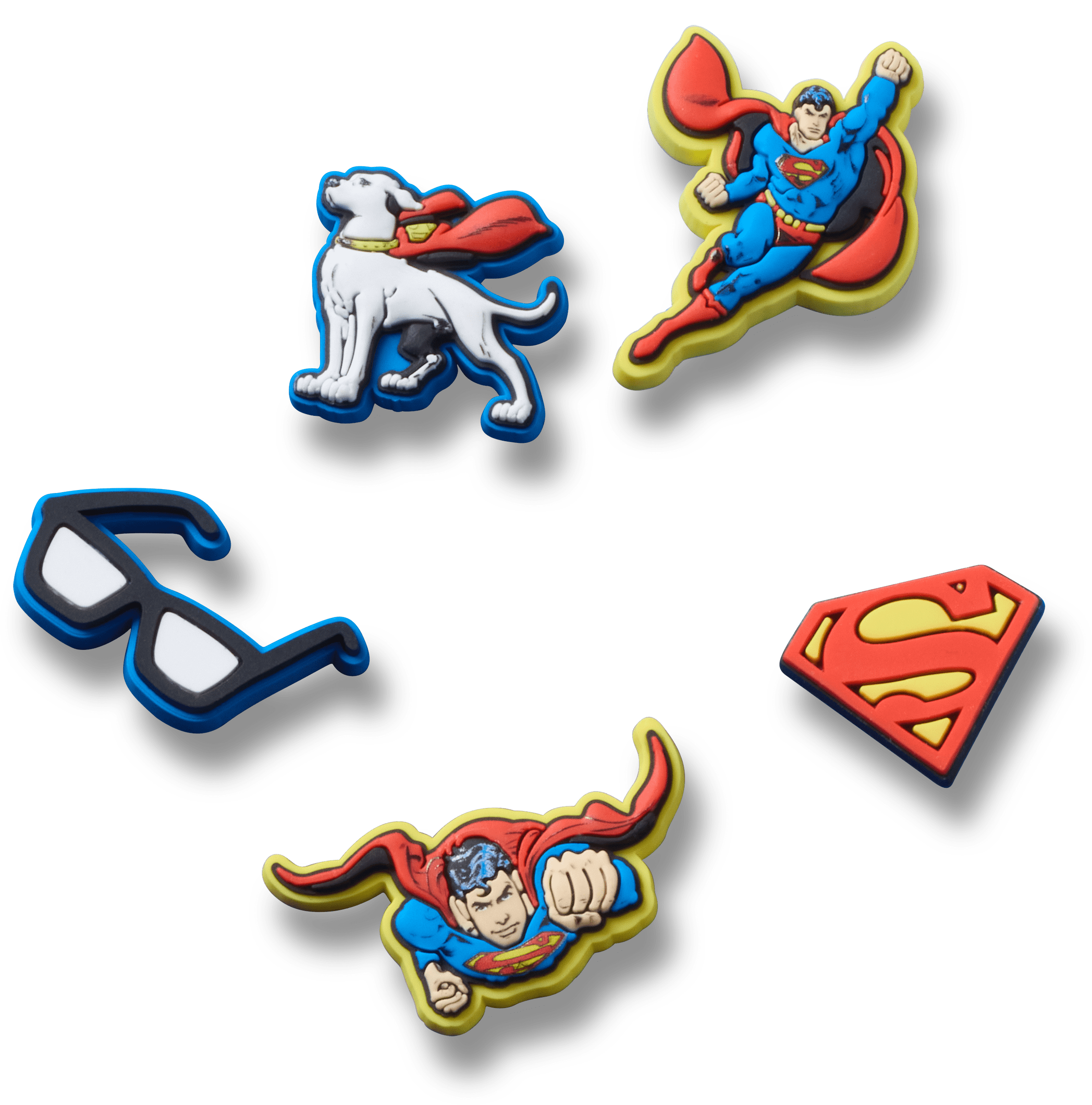 Crocs Jaune Jibbitz Superman (X5) - Image 2