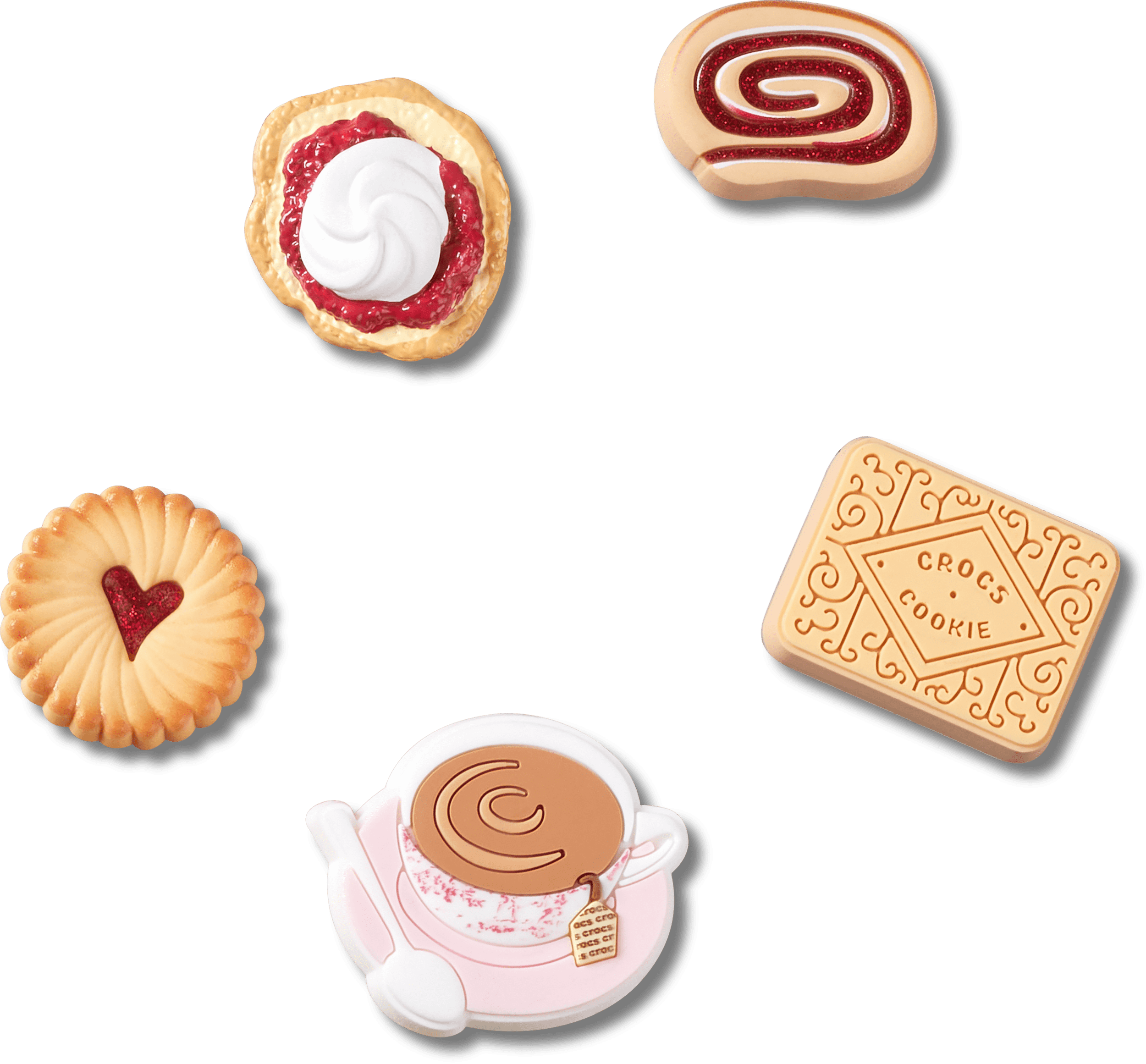 Crocs  English Tea and Treats 5 Pack  women's Aftercare kit in Multicolour