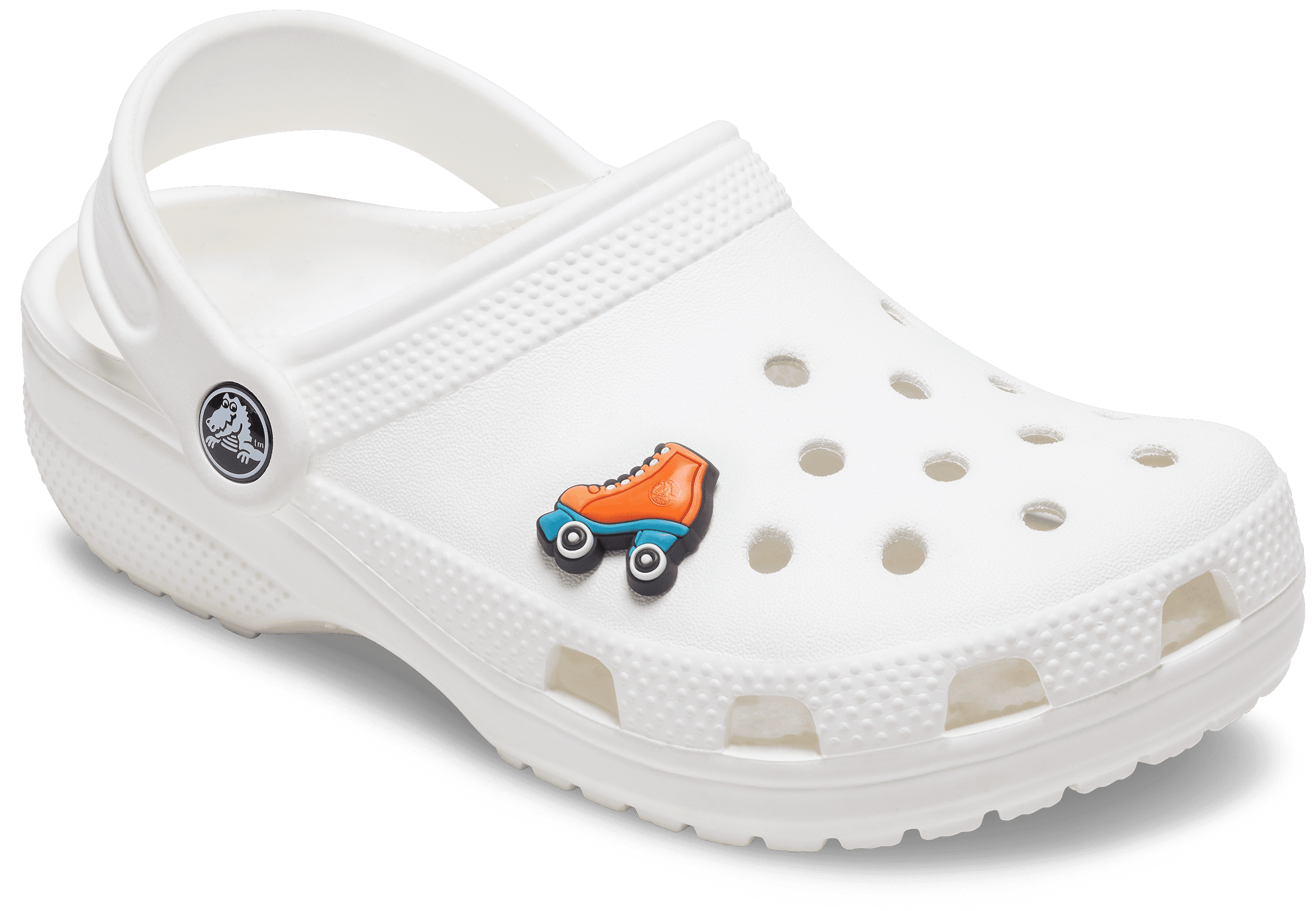 Crocs | Jibbitz | Orange Roller Skate