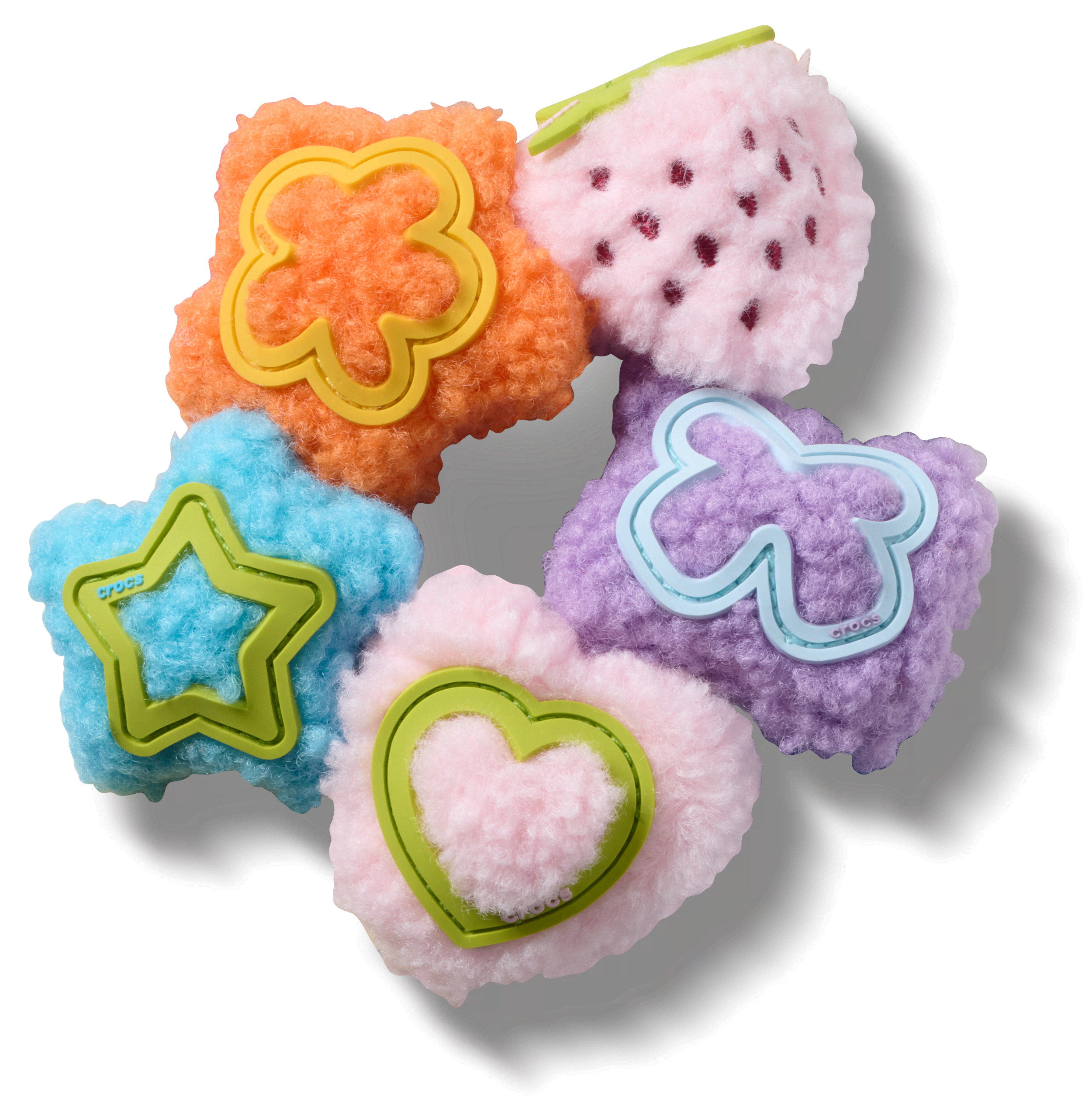 Crocs Unisex Multicolore Jibbitz Plush Icons - Image 2