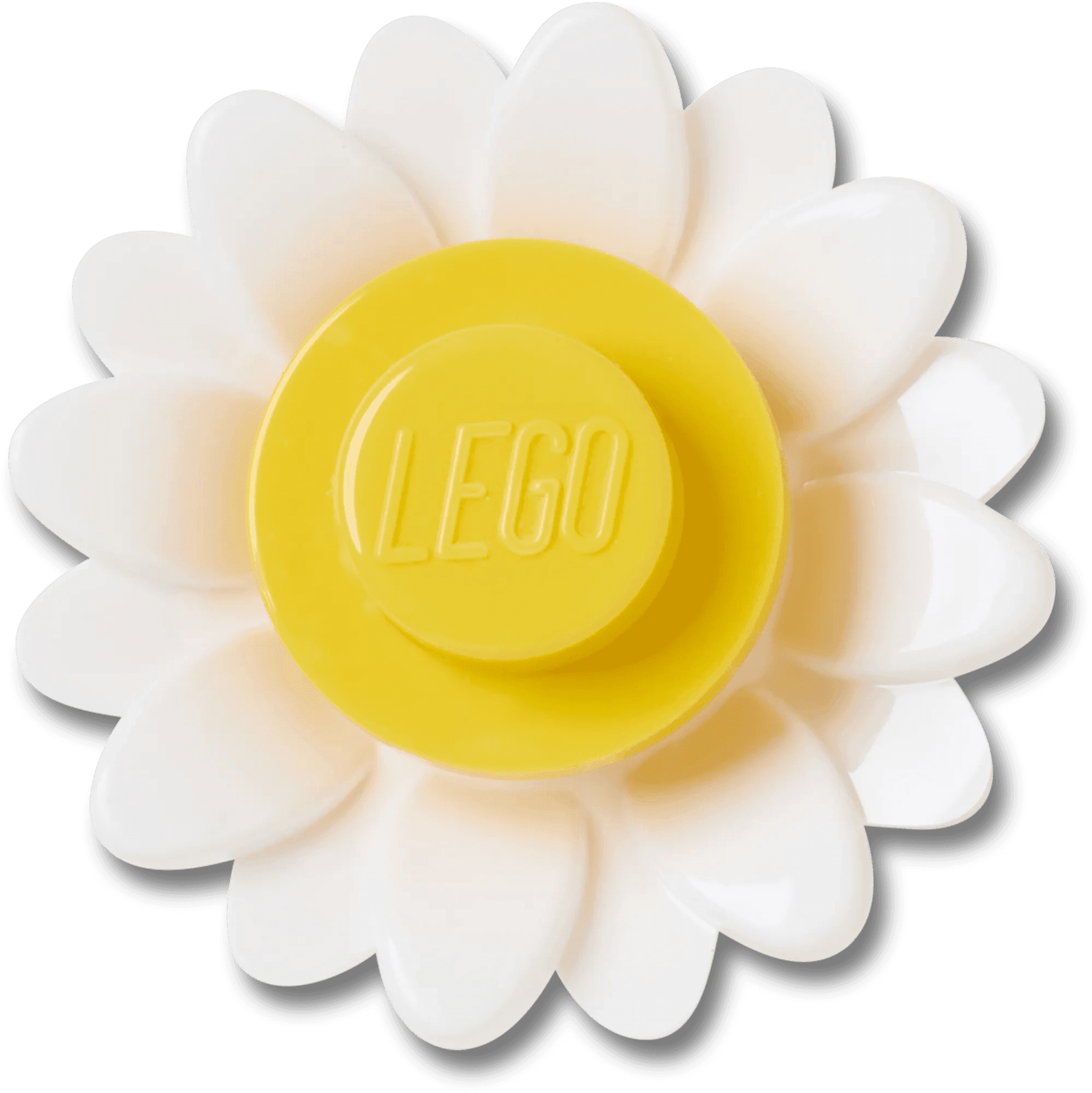 Lego® White Flower Jibbitz, Crocs Breloques