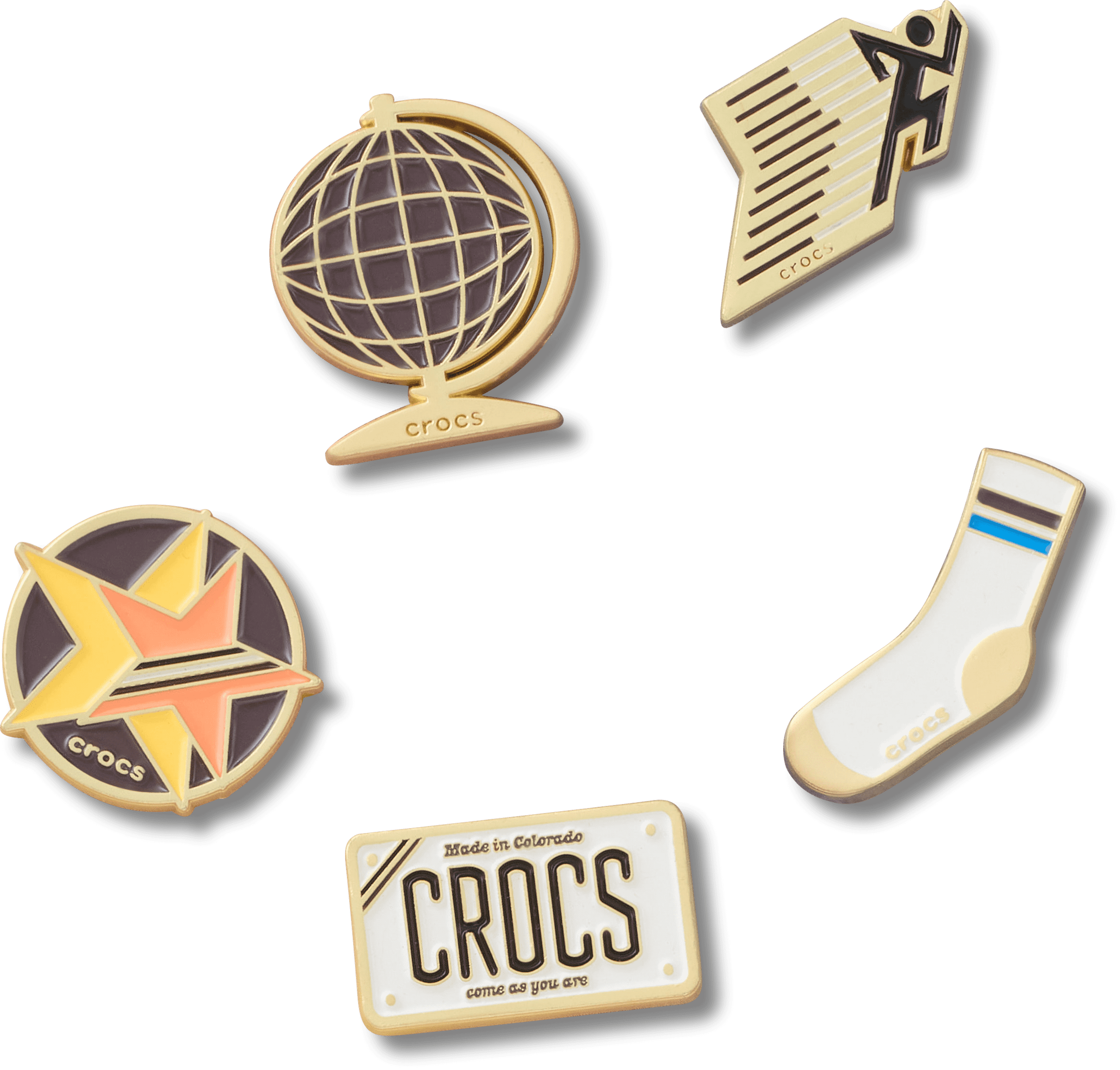Crocs | Jibbitz | Retro Runner Sport 5 Pack