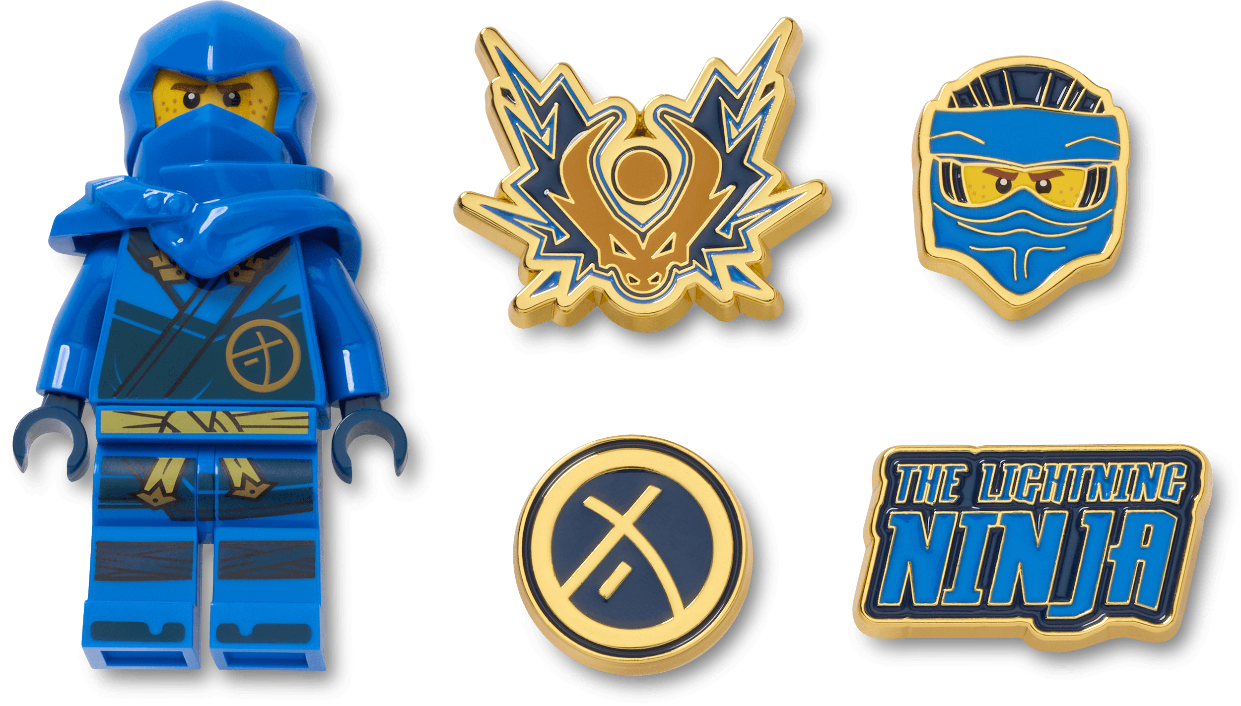 Crocs | Jibbitz | LEGO® NINJAGO® Jay 5 Pack